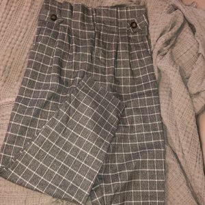 High rise casual pants